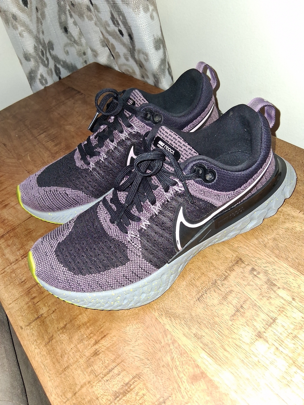Nike React Infinity Run Flyknit 2 Violet Dust - Size 9 Women